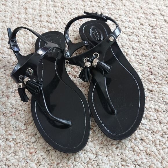 Tod's Jelly With Tassel Details Sandals size 35 - Picture 1 of 8